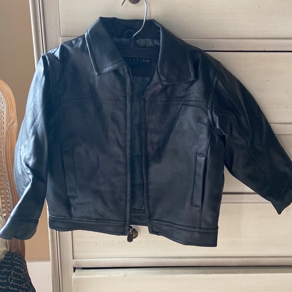 Kenneth Cole Boys faux leather jacket - Picture 1 of 9